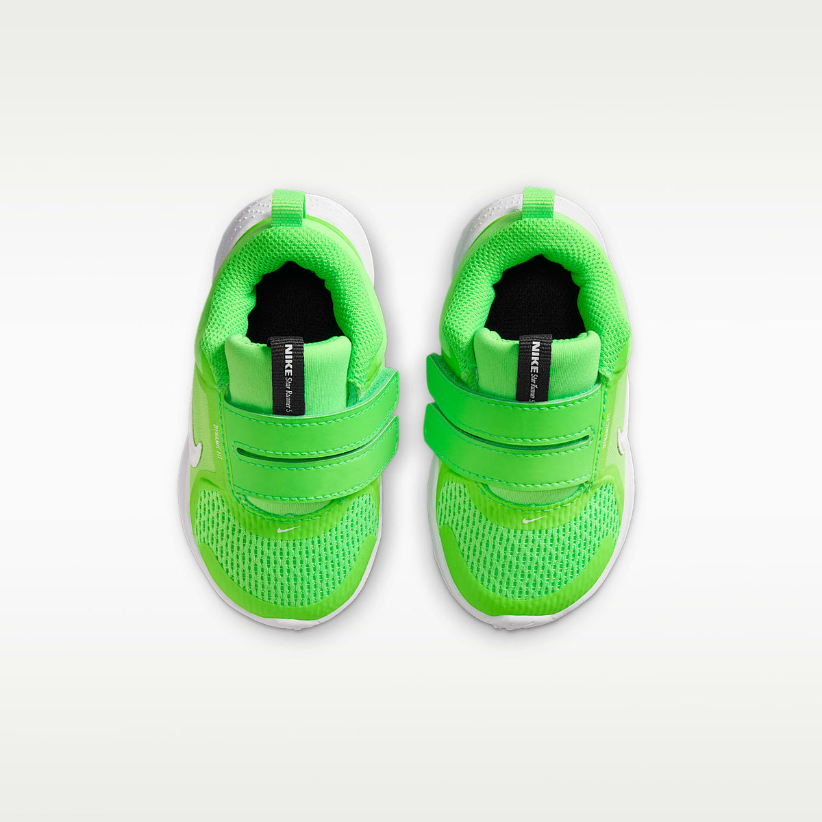 Nike Star Runner 5 – Verde strike/Morado imperial/Blanco – vista 4