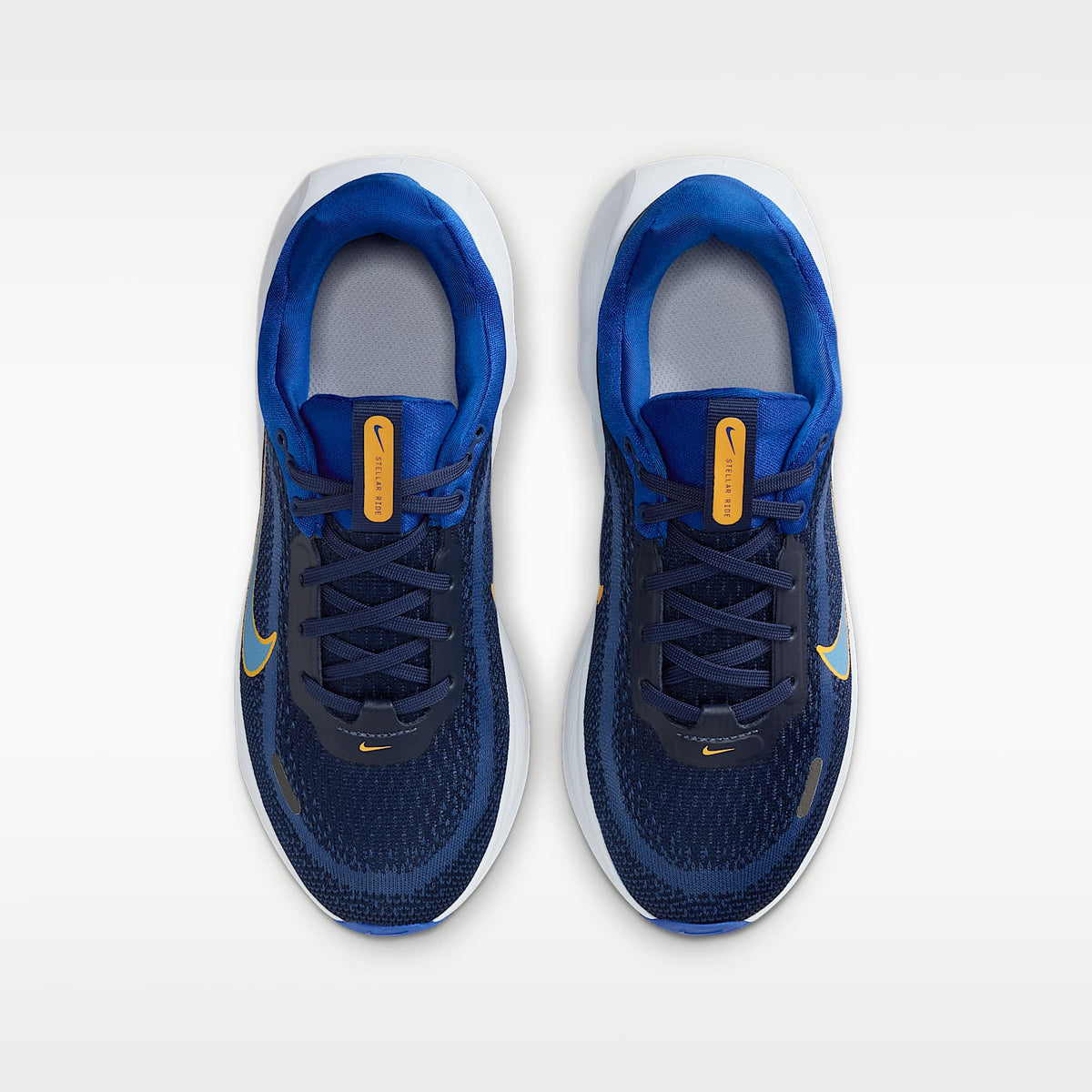 Nike Stellar Ride – Azul eléctrico/Azul marino místico/Naranja láser/Azul universitario – vista 4