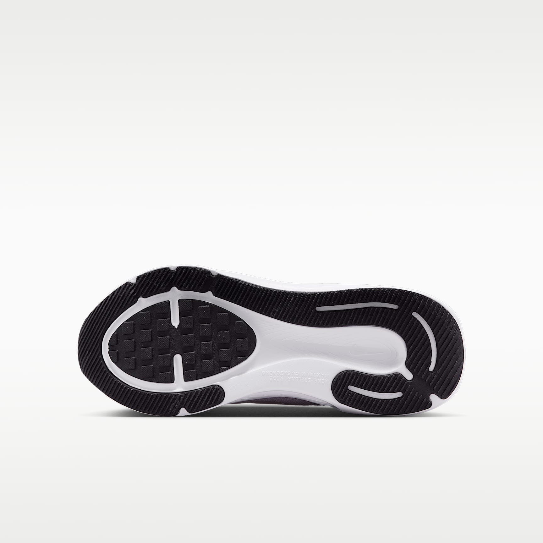 Nike Stellar Ride – Blanco/Gris vasto/Negro/Plata metalizado – vista 2