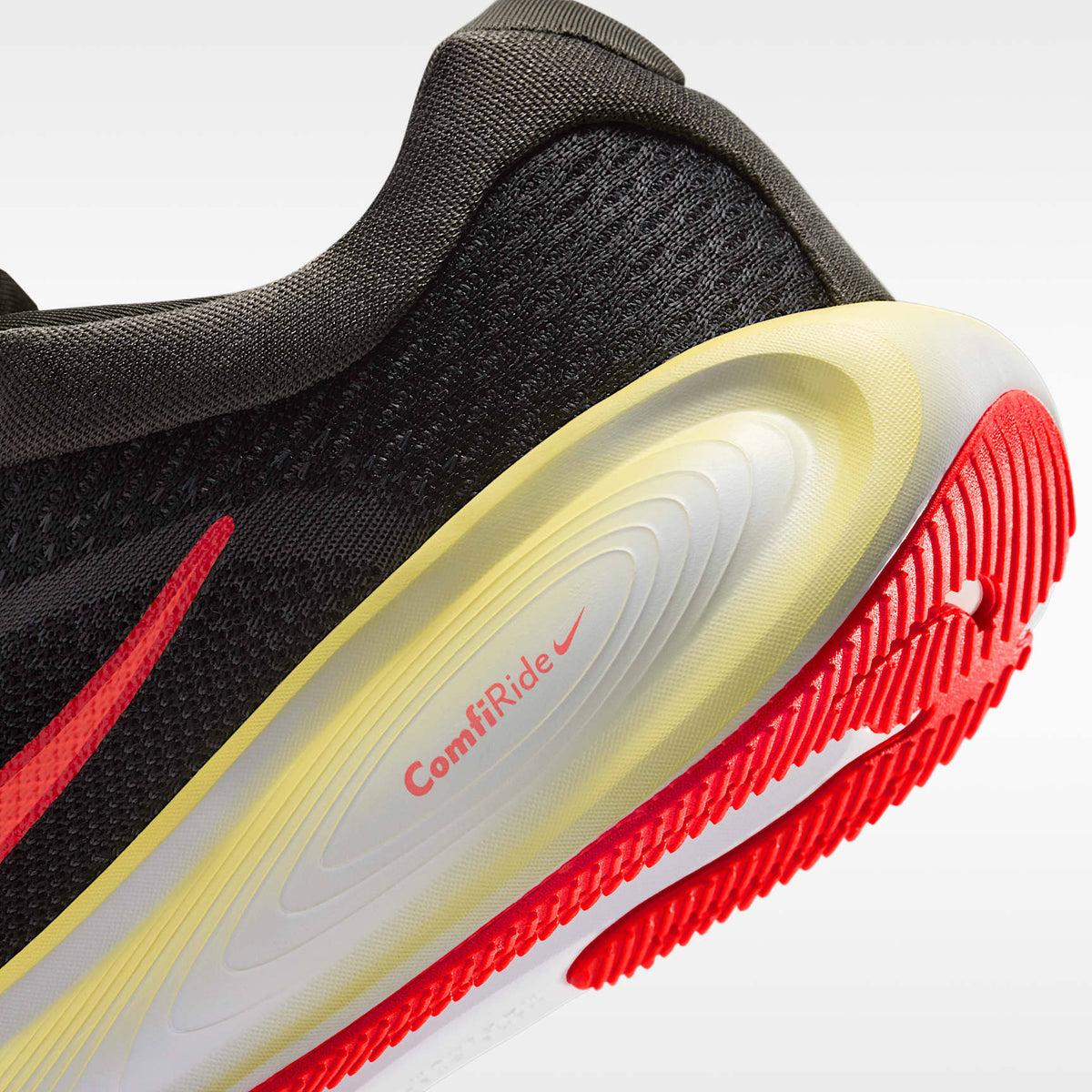 Nike Stellar Ride – Negro/Ceniza medio/Carmesí claro/Carmesí brillante – vista 8