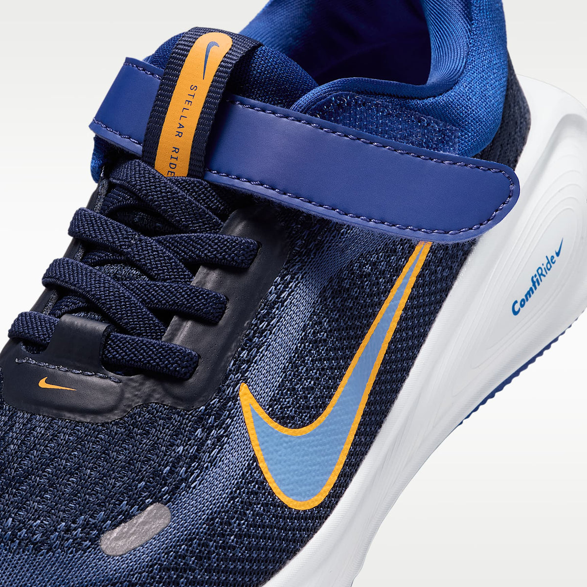 Nike Stellar Ride – Azul eléctrico/Azul marino místico/Naranja láser/Azul universitario – vista 7