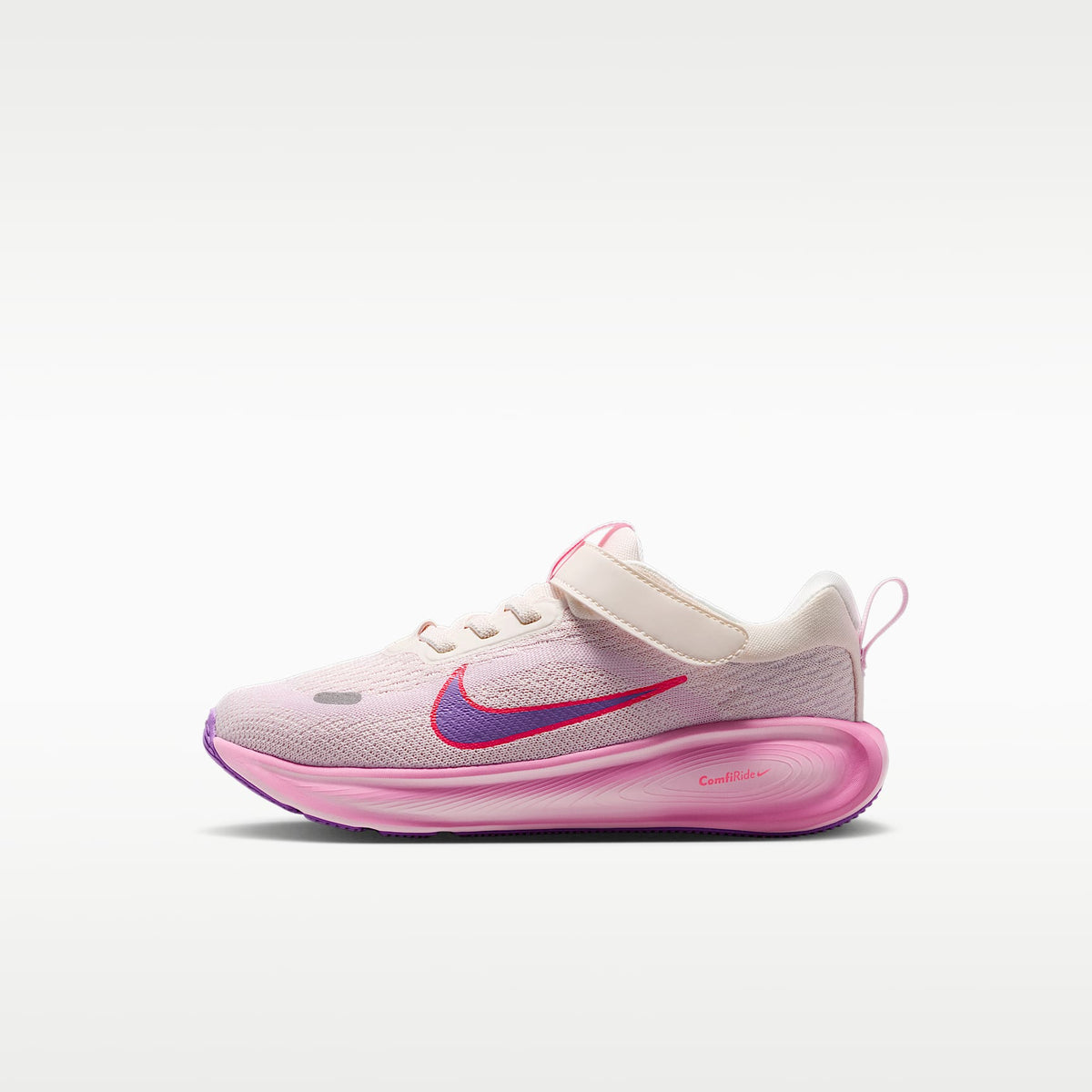 Nike Stellar Ride – Tiza/Espuma rosa/Carmesí brillante/Violeta brillante – vista 1