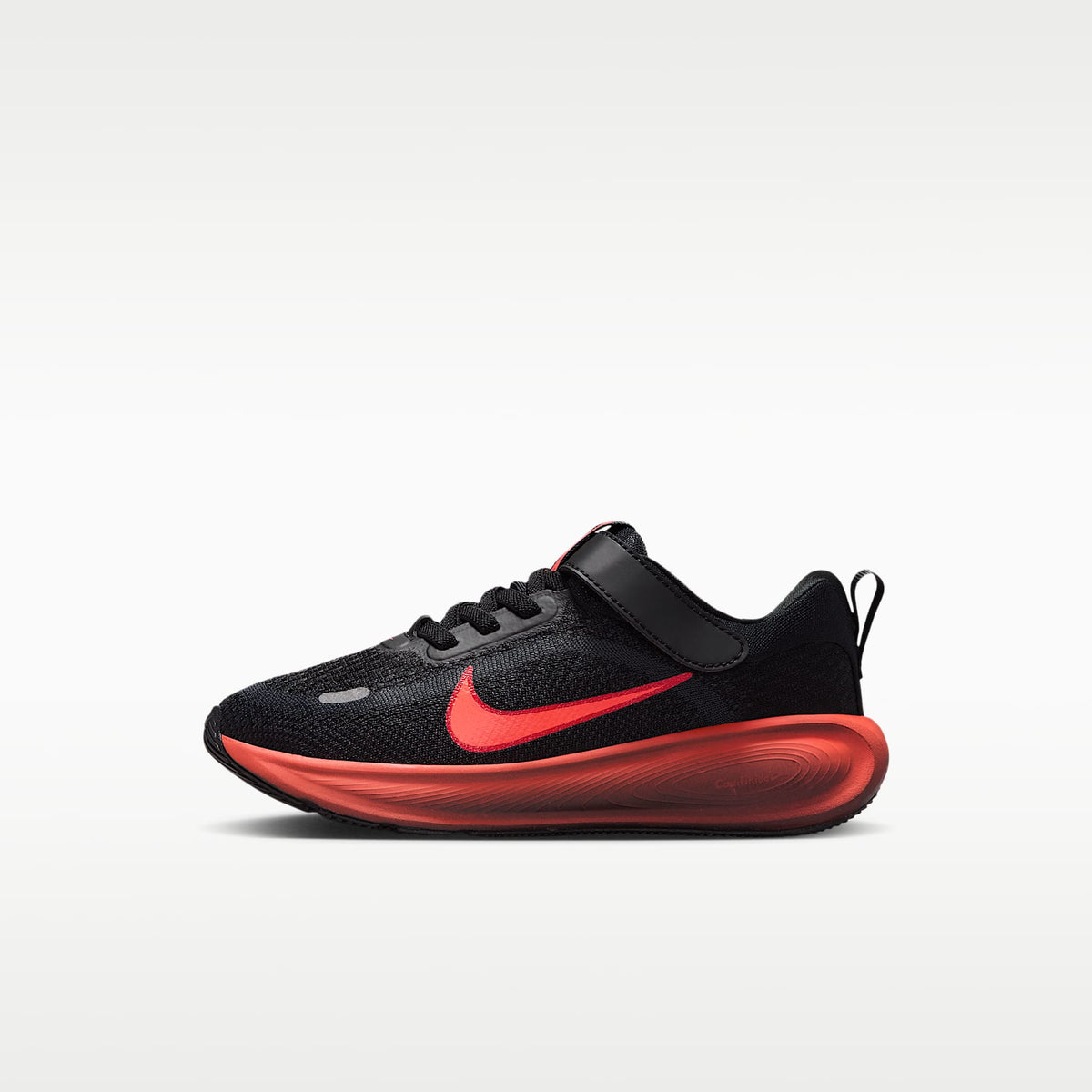 Nike Stellar Ride – Negro/Gris azulado/Rojo universitario/Rojo órbita – vista 1