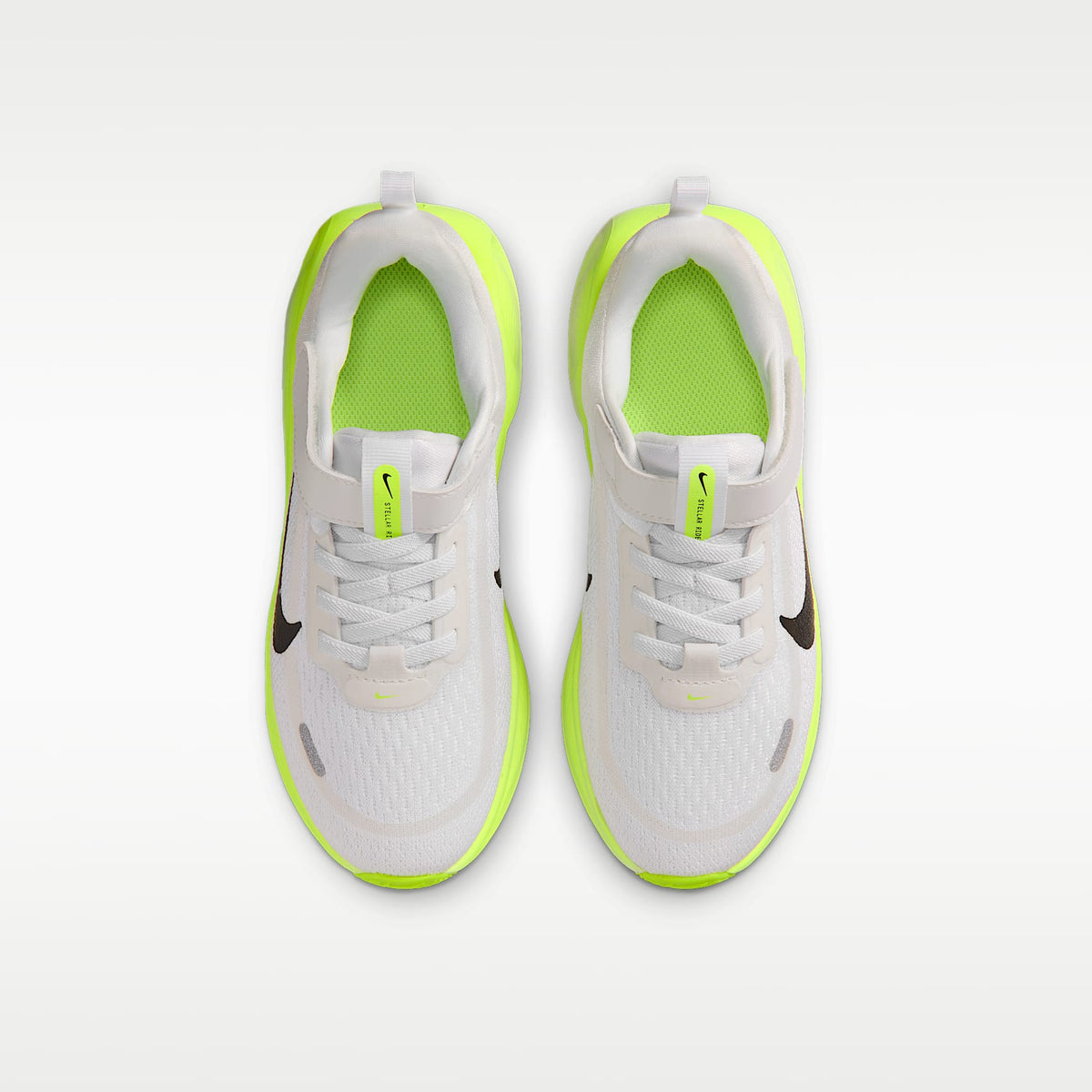 Nike Stellar Ride – Blanco/Blanco cumbre/Volt/Negro – vista 4