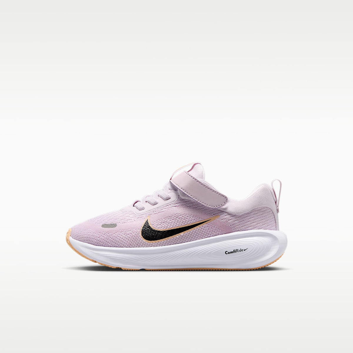 Nike Stellar Ride – Lila desteñido/Espuma rosa/Puesta de sol neblina/Negro – vista 1