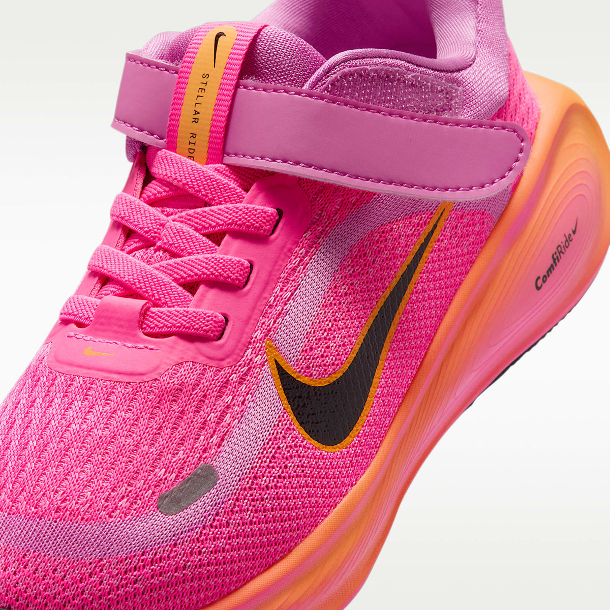 Nike Stellar Ride – Rosa paleta/Hiperrosa/Reloj de sol/Negro – vista 7