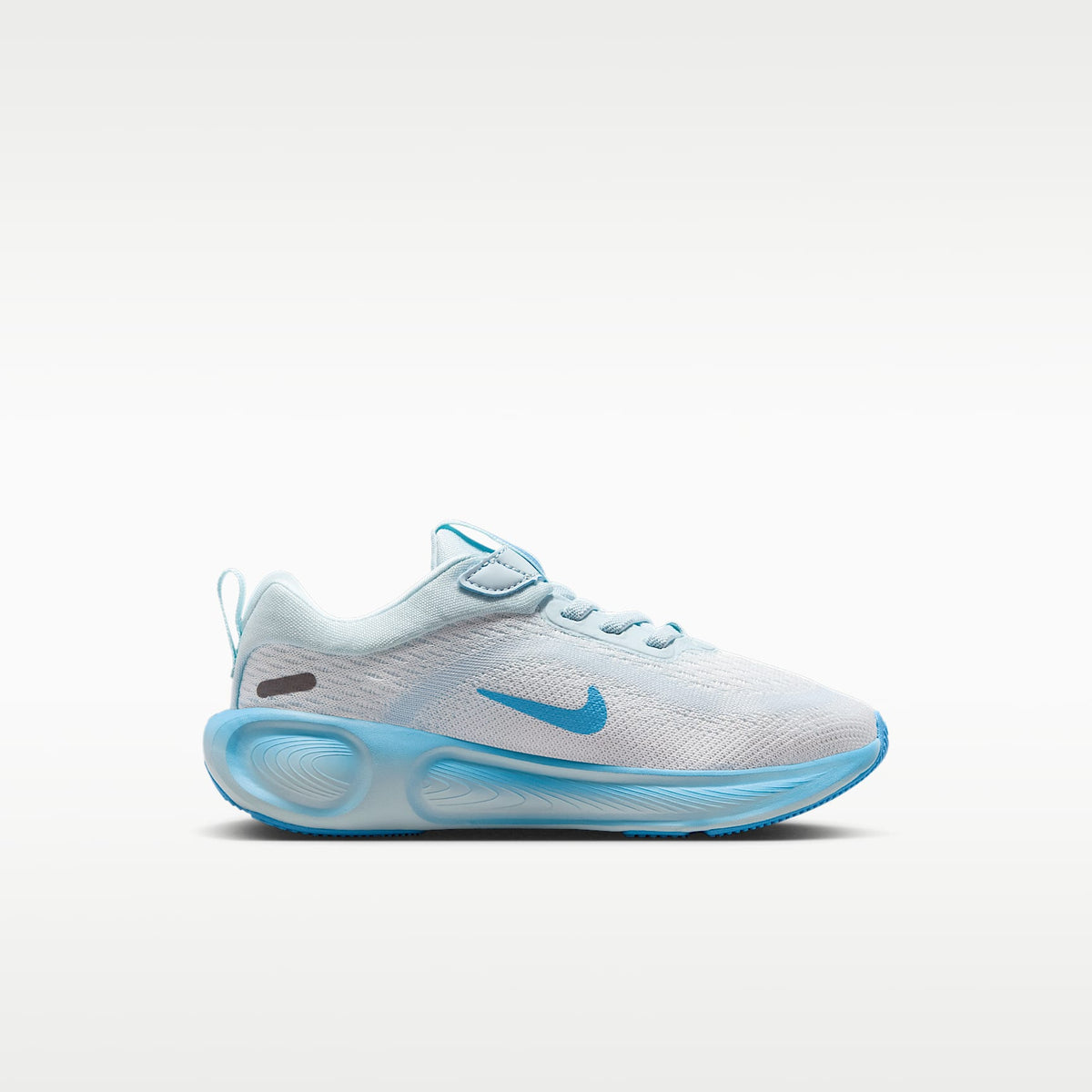Nike Stellar Ride – Blanco cumbre/Azul glacial/Azul fútbol – vista 3