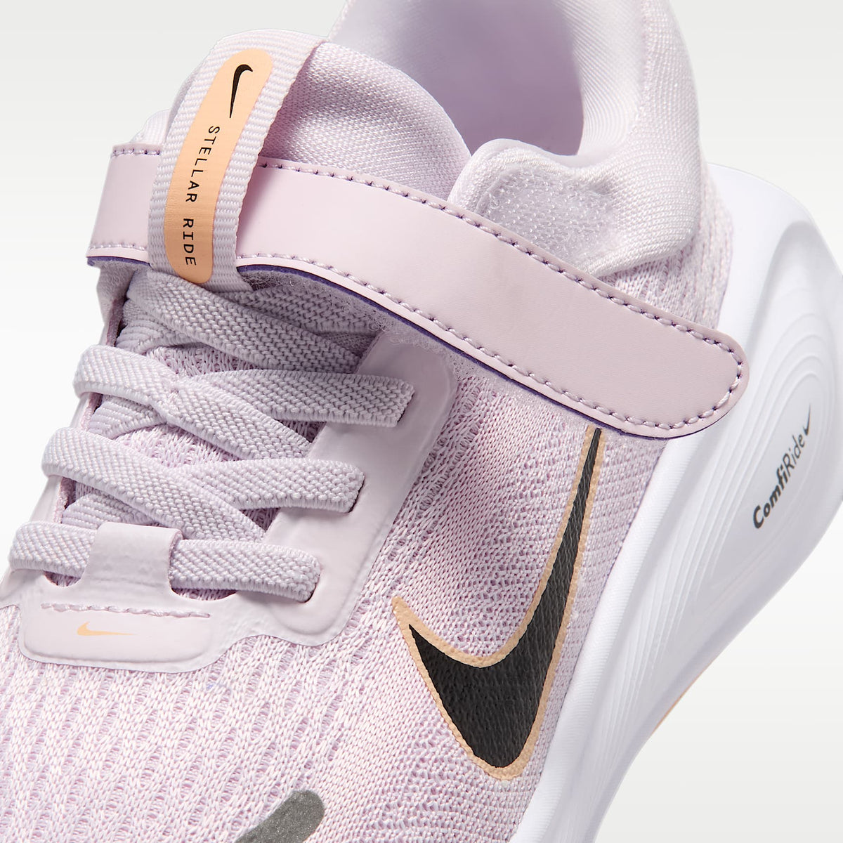 Nike Stellar Ride – Lila desteñido/Espuma rosa/Puesta de sol neblina/Negro – vista 7