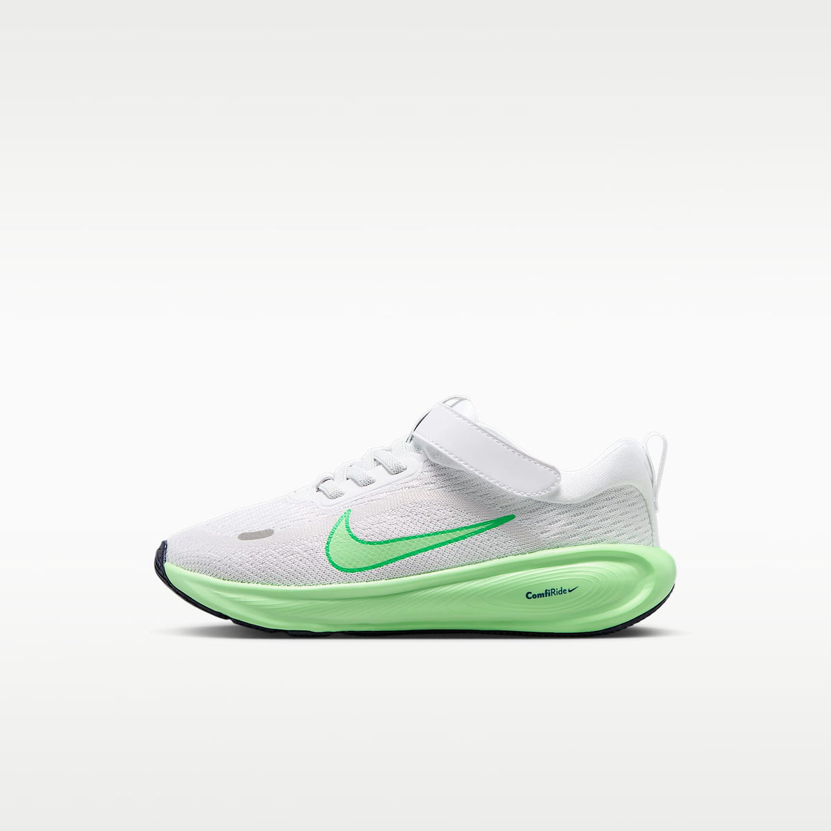 Nike Stellar Ride – Blanco/Polvo fotón/Verde chispa/Verde ilusión – vista 1