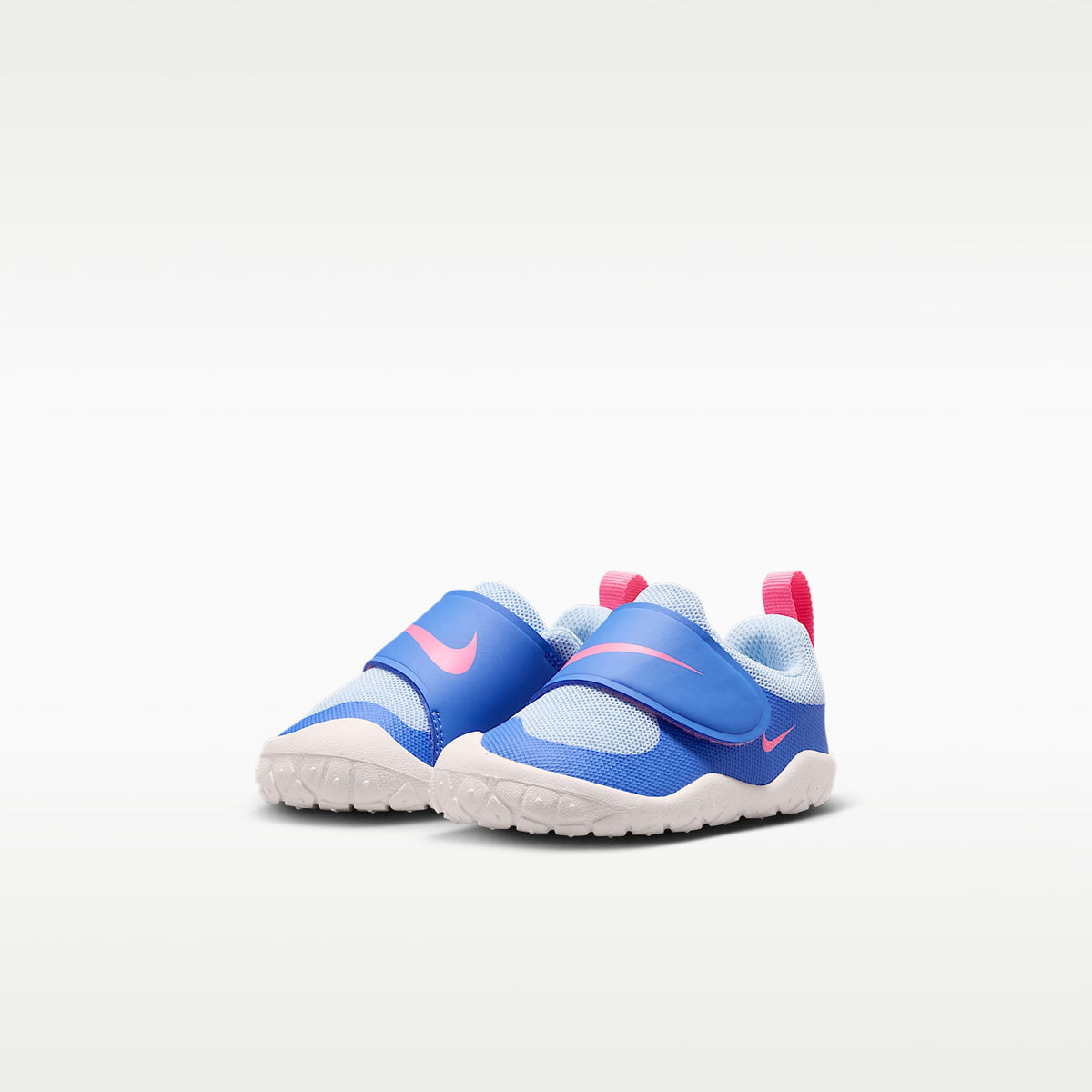 Nike Swoosh 1 Essential – Azul medio/Azul hidrógeno/Blanco cumbre/Rosa resplandor – vista 5