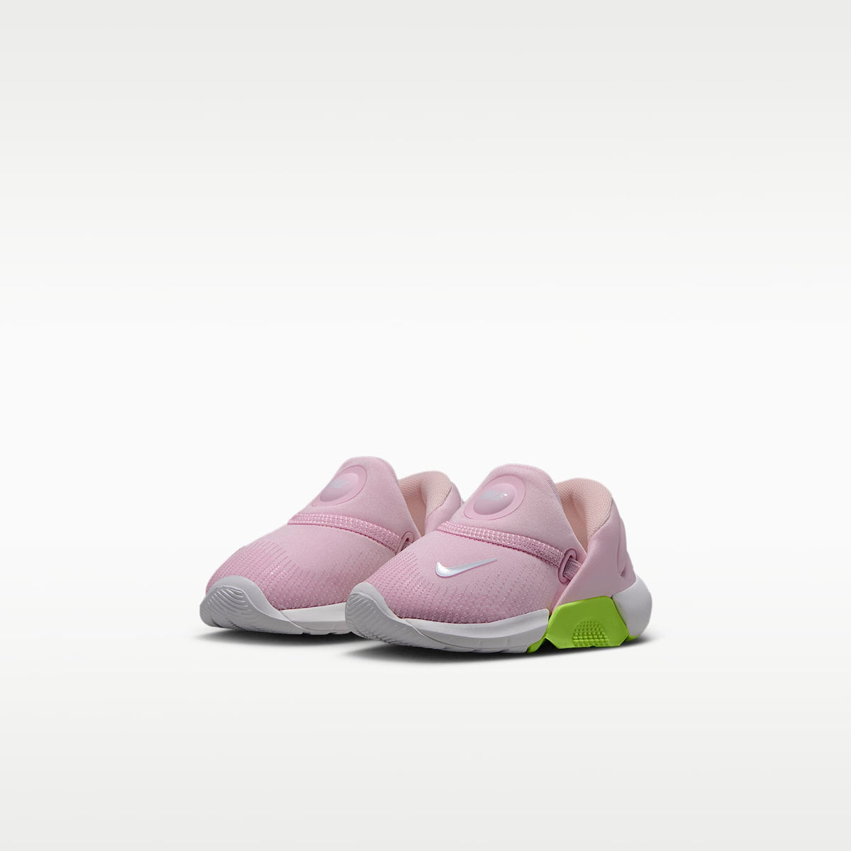 Nike Swoosh Go – Espuma rosa/Volt/Voltio ligero/Vela – vista 5