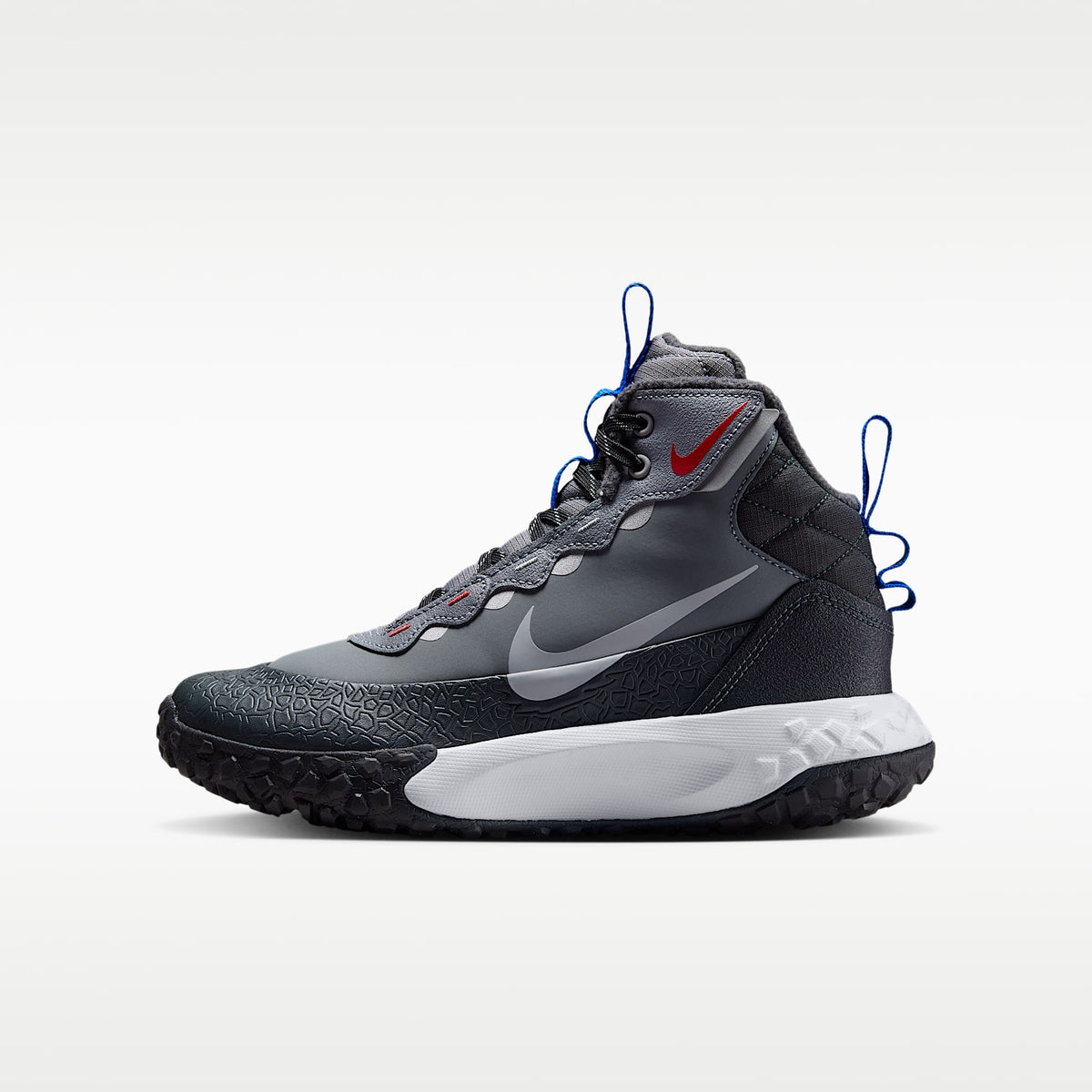Nike Terrascout – Gris azulado/Antracita/Rojo universitario/Platino puro – vista 1