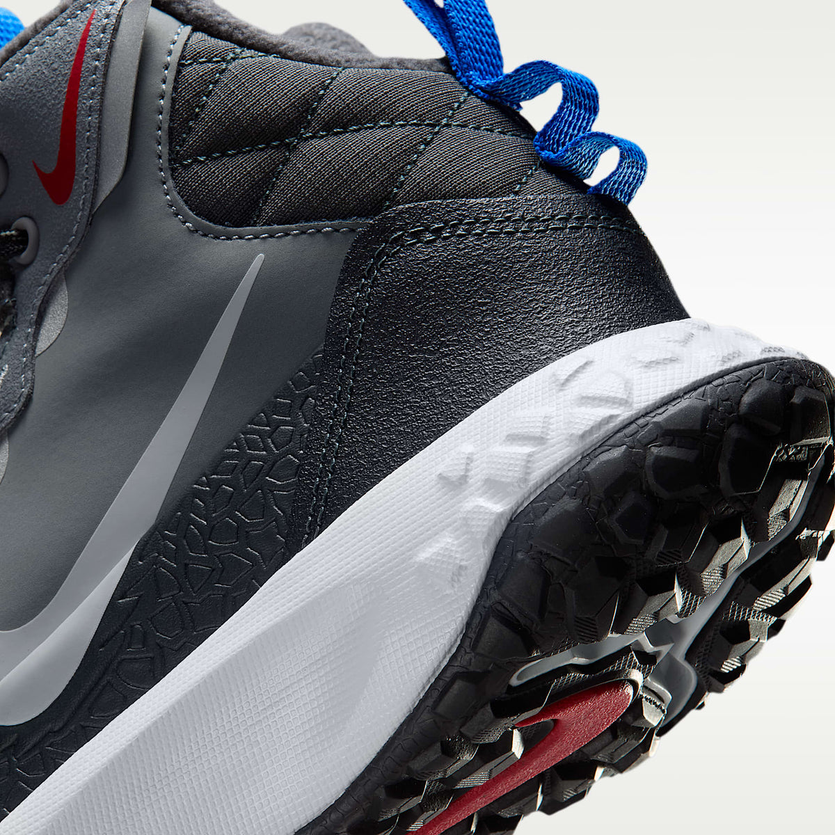 Nike Terrascout – Gris azulado/Antracita/Rojo universitario/Platino puro – vista 8