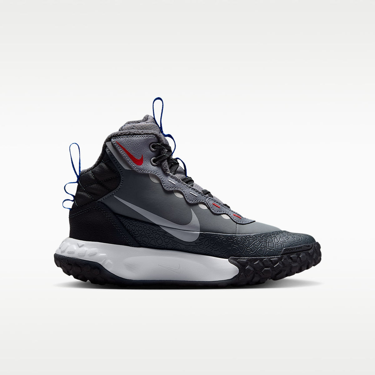 Nike Terrascout – Gris azulado/Antracita/Rojo universitario/Platino puro – vista 3