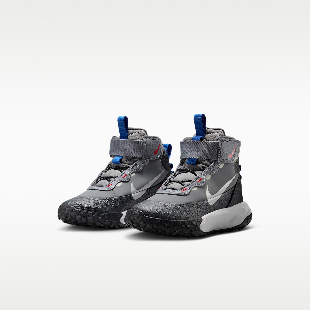 Nike Terrascout – Gris azulado/Antracita/Rojo universitario/Platino puro – vista 5