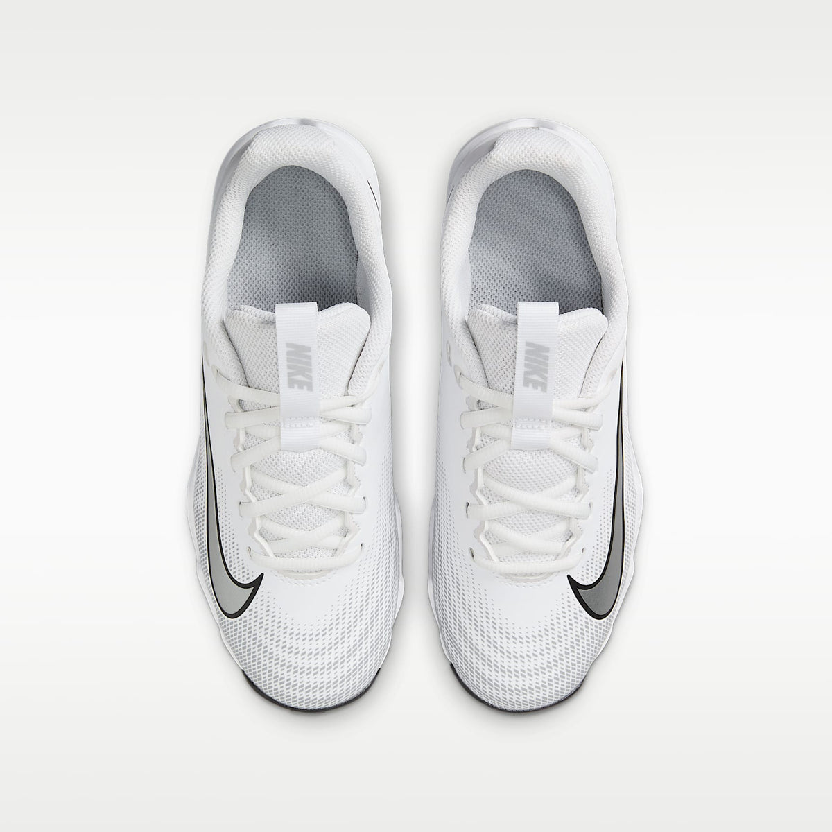 Nike Vapor Shark 3 – Blanco/Gris lobo/Negro/Plata metalizado – vista 4