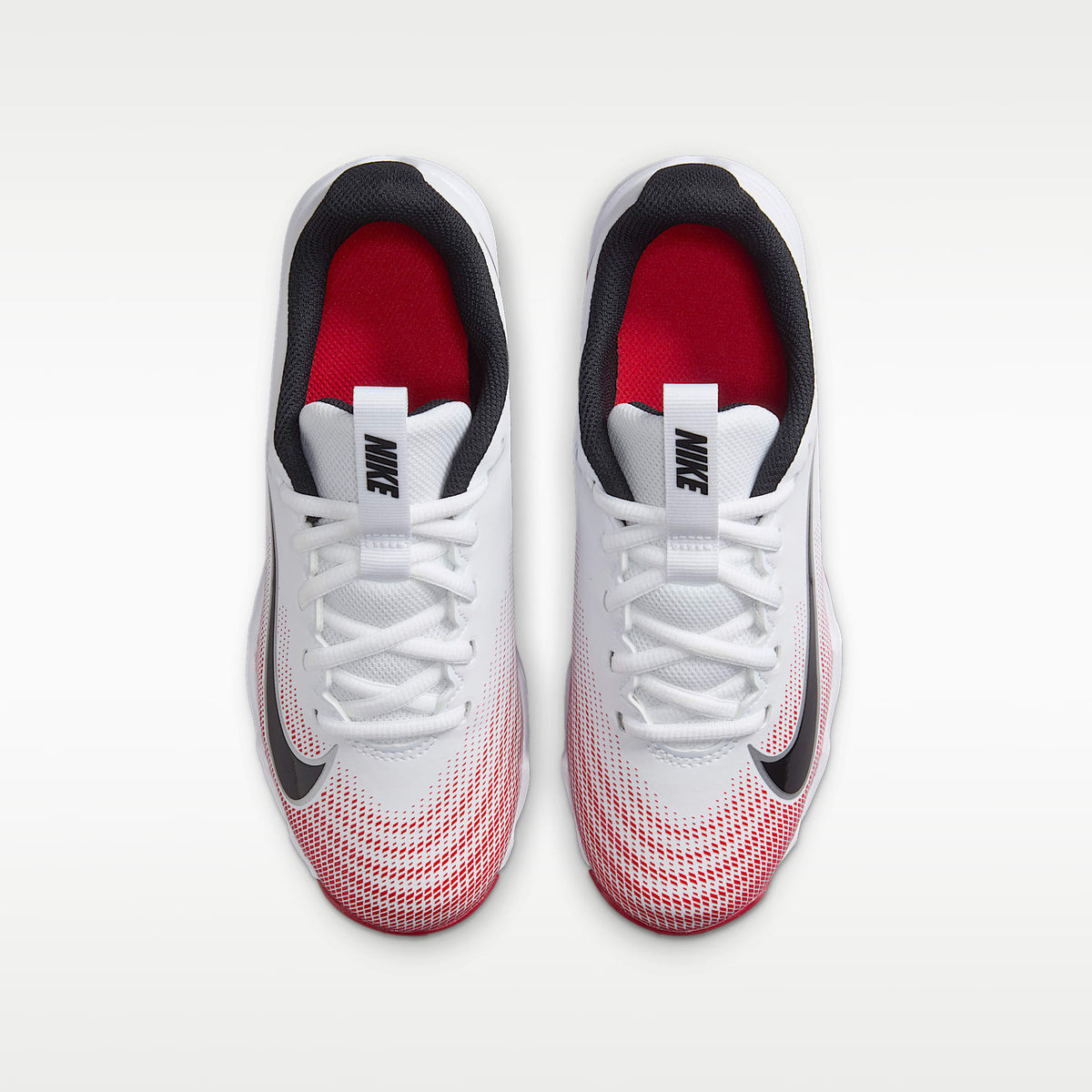 Nike Vapor Shark 3 – Blanco/Rojo universitario/Negro – vista 4