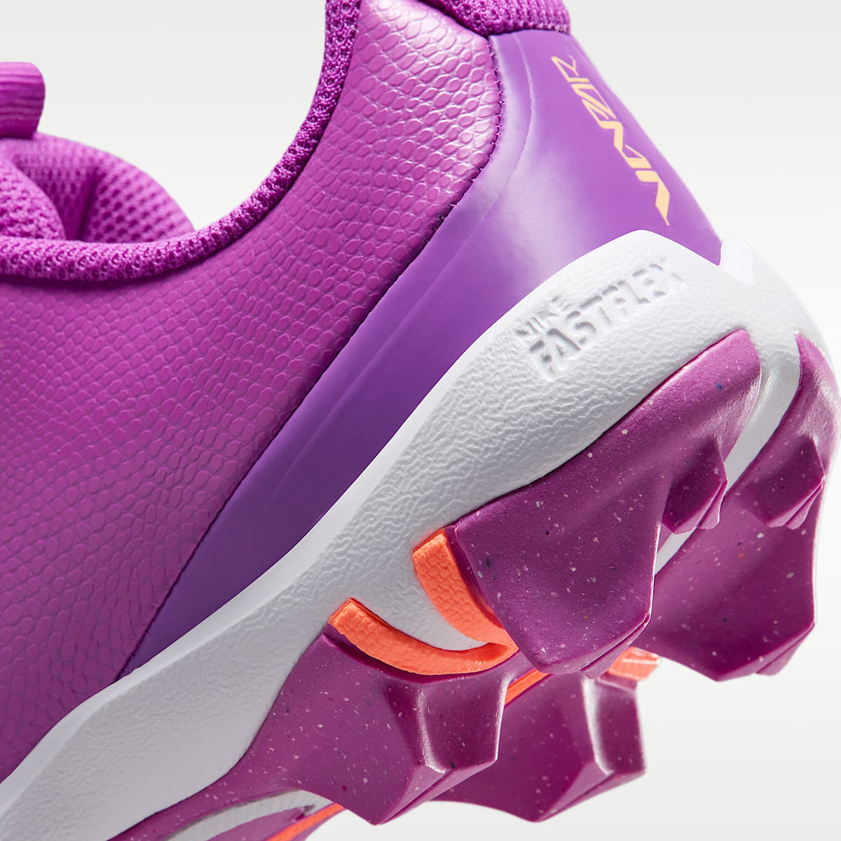 Nike Vapor Shark 3 "CeeDee Lamb" – Morado vivo/Naranja pulso/Tinte mandarina/Plata metalizado – vista 9