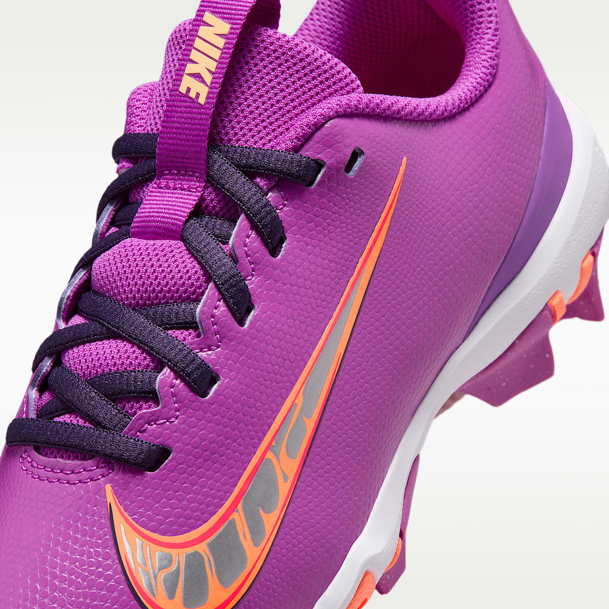 Nike Vapor Shark 3 "CeeDee Lamb" – Morado vivo/Naranja pulso/Tinte mandarina/Plata metalizado – vista 8