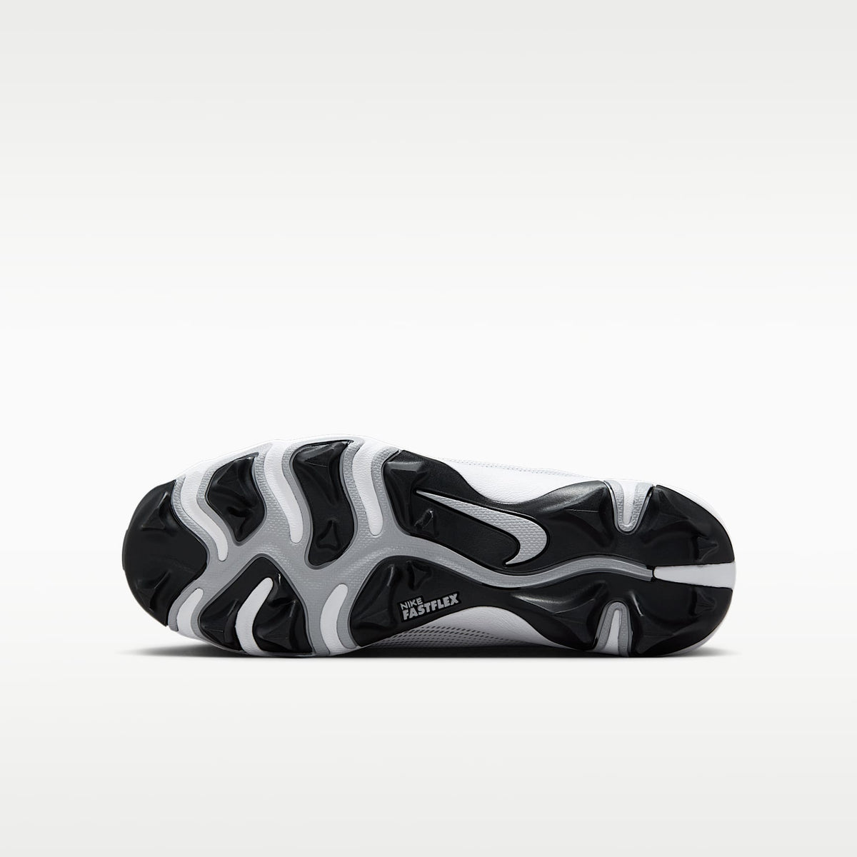 Nike Vapor Shark 3 – Blanco/Gris lobo/Negro/Plata metalizado – vista 2