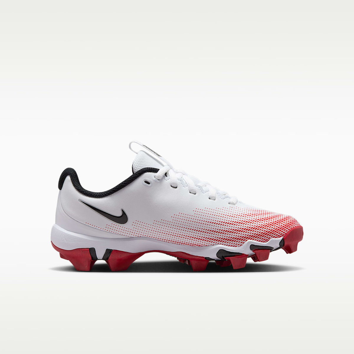 Nike Vapor Shark 3 – Blanco/Rojo universitario/Negro – vista 3