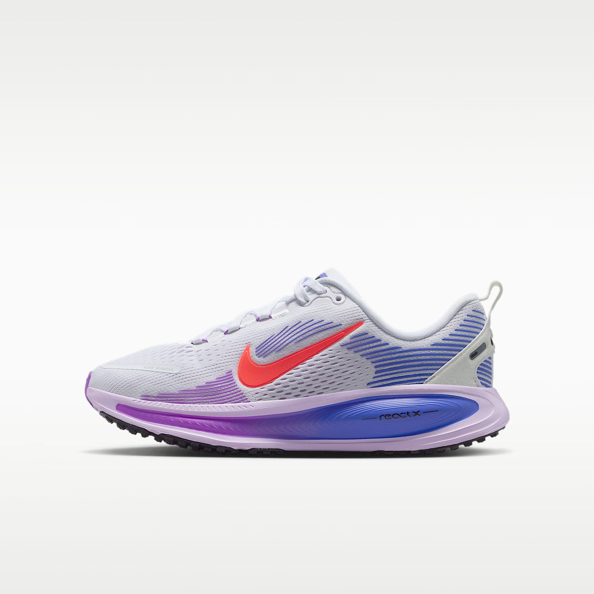 Nike Vomero 18 – Blanco/Bruma violeta/Zafiro/Lava cálido – vista 1