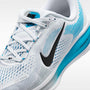 Nike Vomero 18 – Blanco/Negro/Platino puro/Azul héroe – vista 7