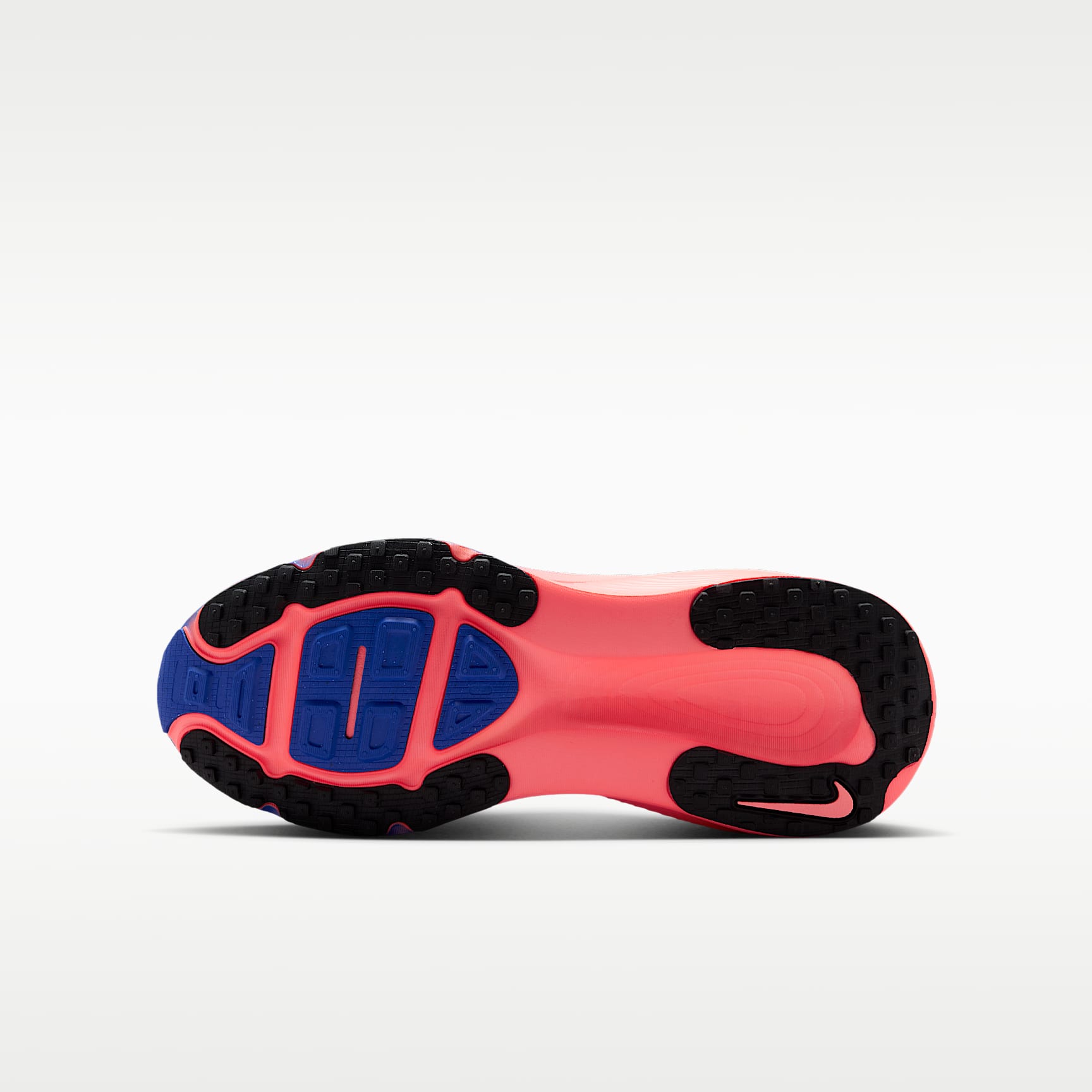 Nike Vomero 18 – Blanco/Azul carrera/Rosa atómico/Negro – vista 2