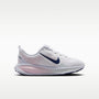 Nike Vomero 18 – Blanco/Gris fútbol/Verde ligero/Azul marino medianoche – vista 3