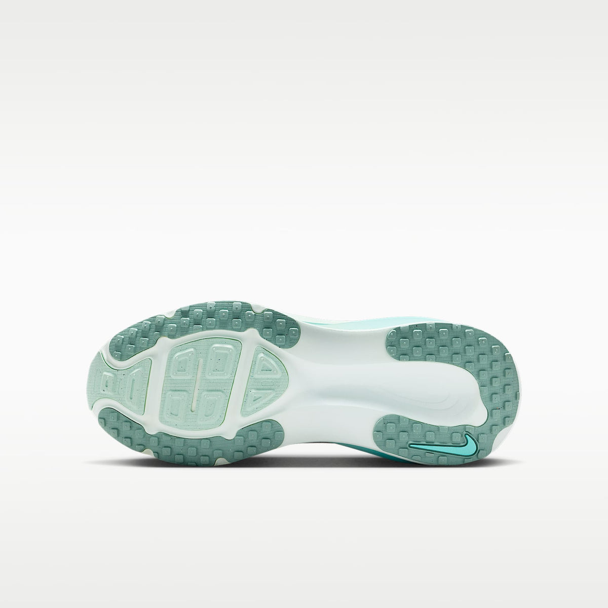 Nike Vomero 18 – Blanco/Turquesa desteñido/Espuma menta/Cañón – vista 2
