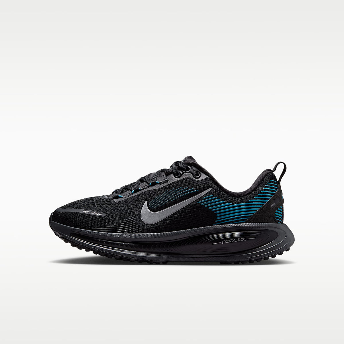 Nike Vomero 18 – Negro/Azul corriente claro/Antracita/Plata – vista 1