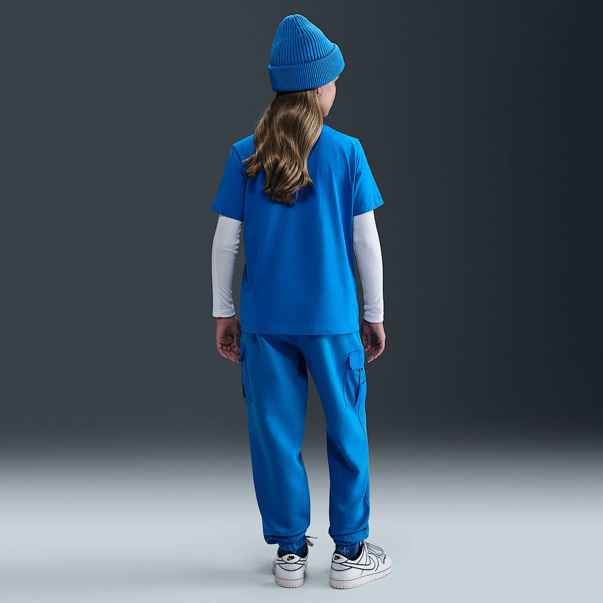 Pants cargo para niños talla grande Nike x LEGO® Collection – Cobalto motor/Cobalto motor – vista 7