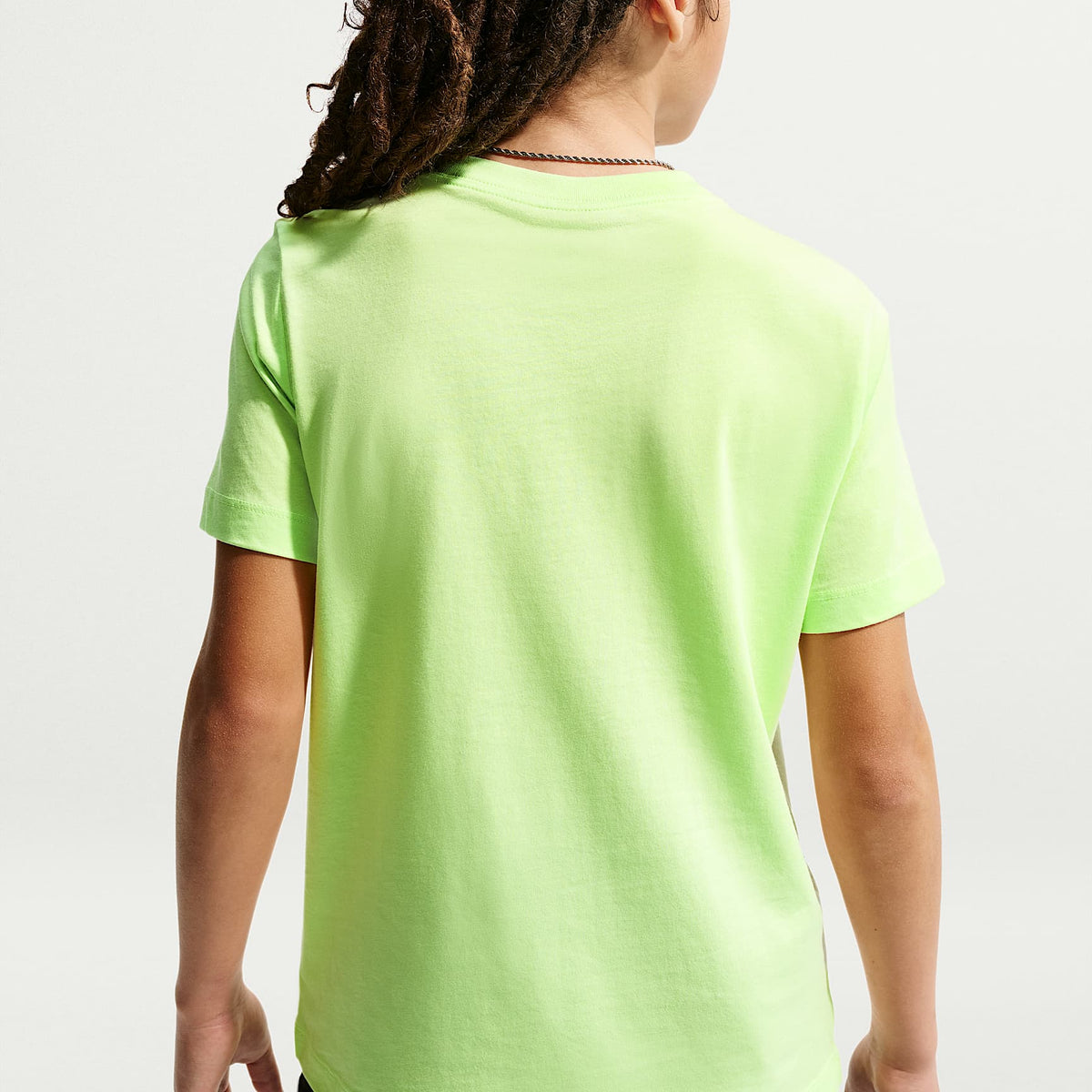 Playera para niños talla grande Nike x LEGO® Collection – Lima líquida claro – vista 5