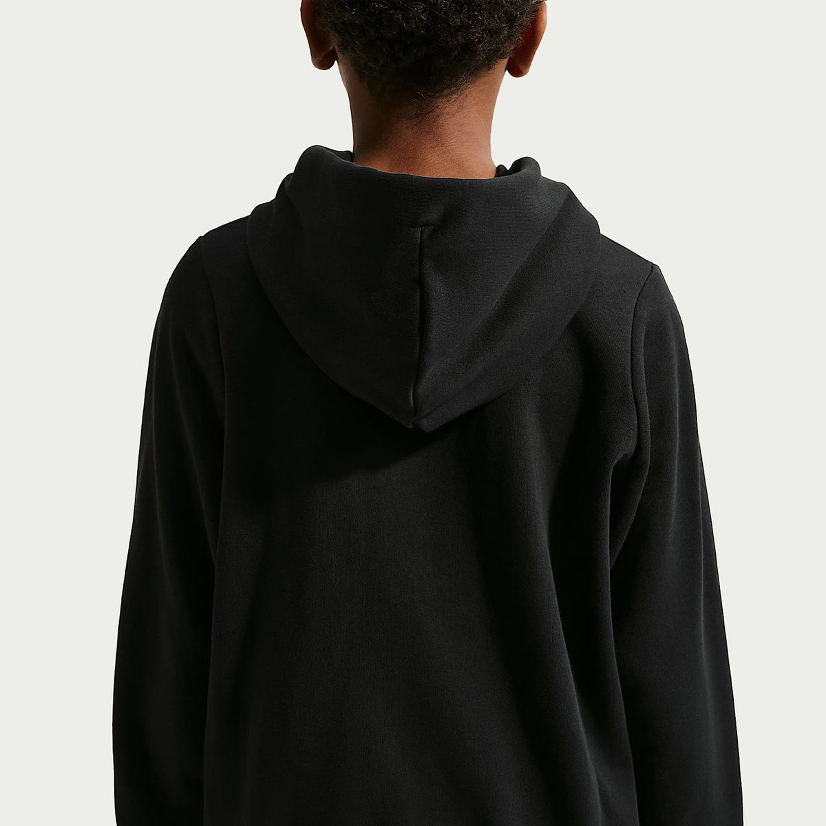 Sudadera con gorro para niños de talla grande Nike x LEGO® Collection – Negro/Gris humo – vista 5