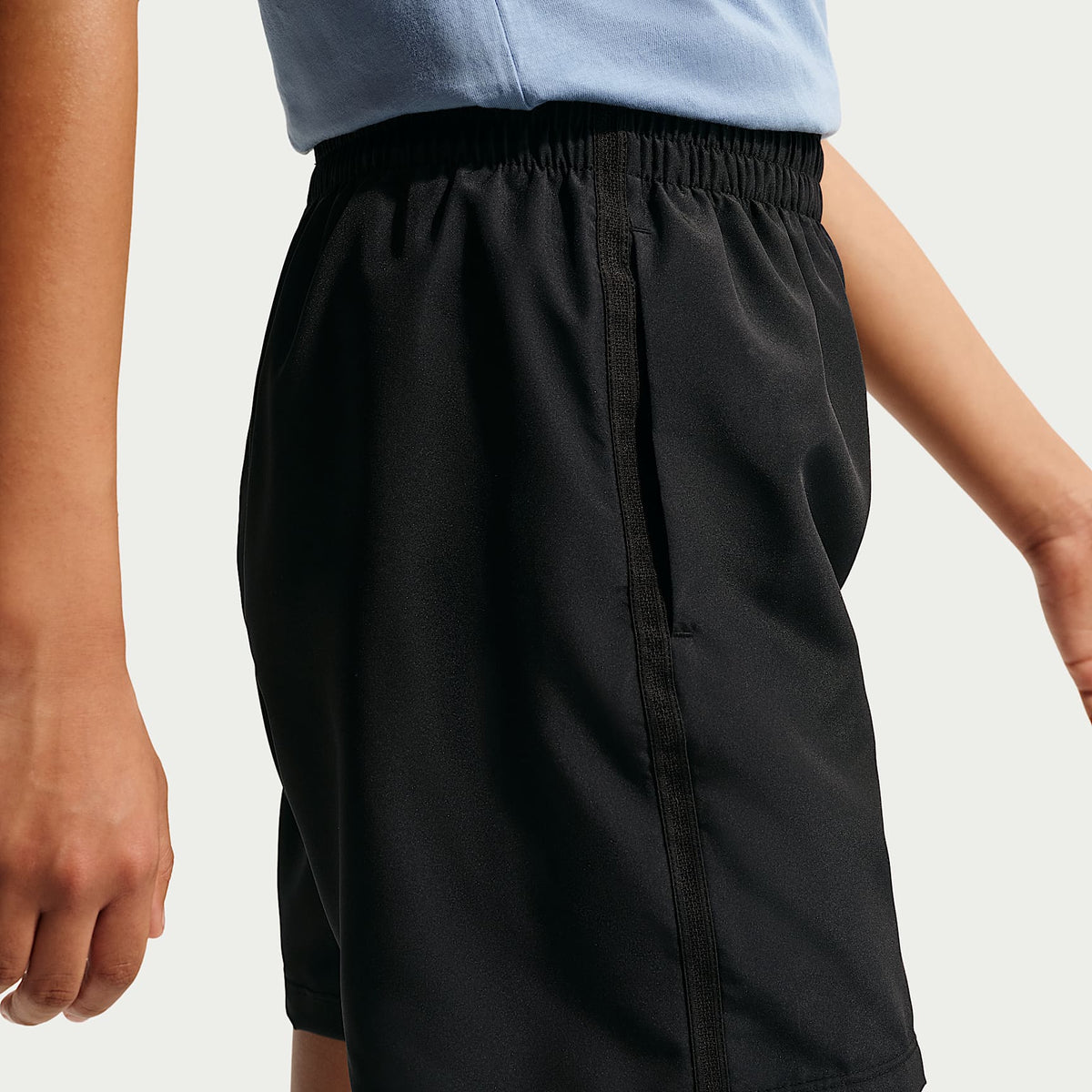 Shorts para niños talla grande Nike x LEGO® Collection – Negro – vista 5