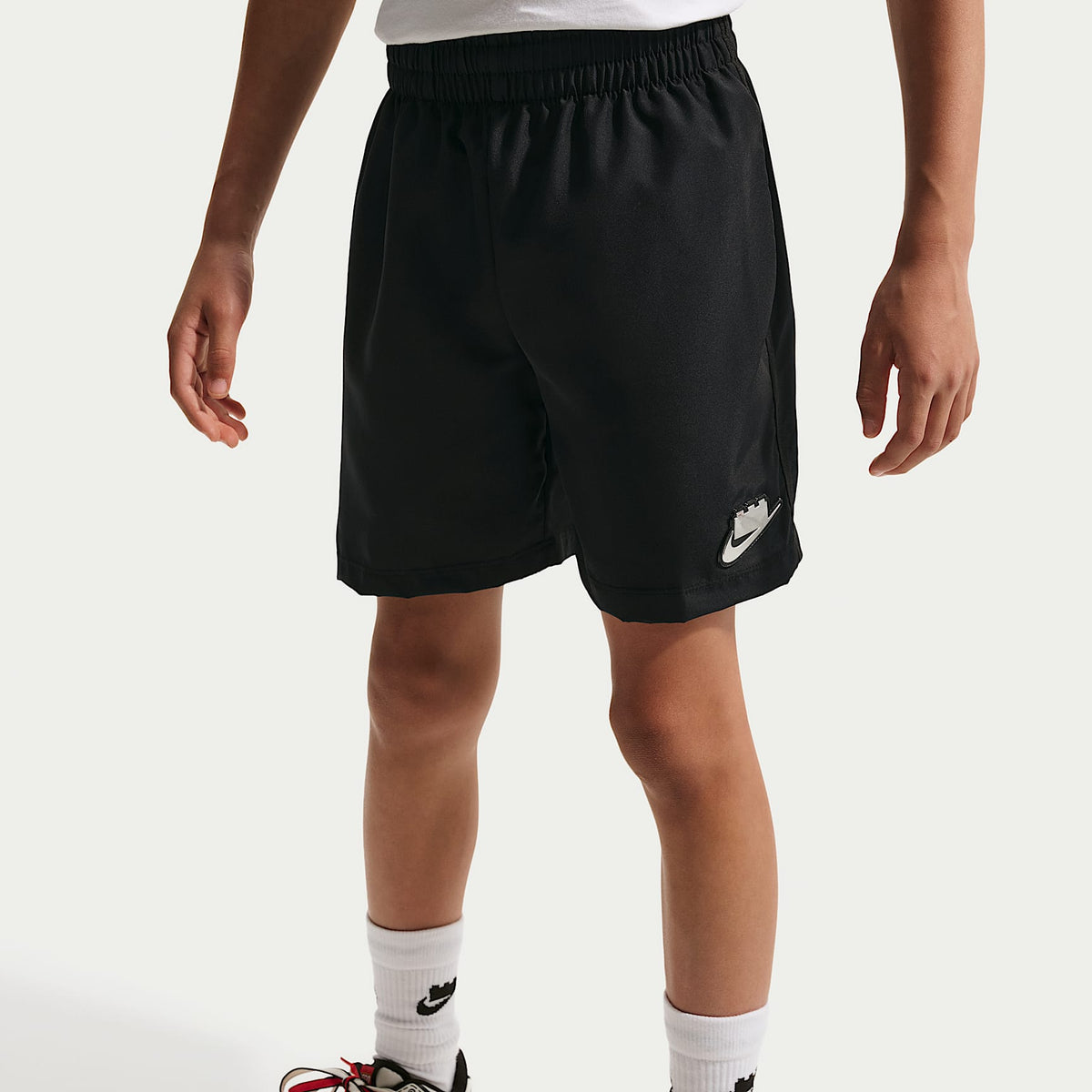 Shorts para niños talla grande Nike x LEGO® Collection – Negro – vista 2