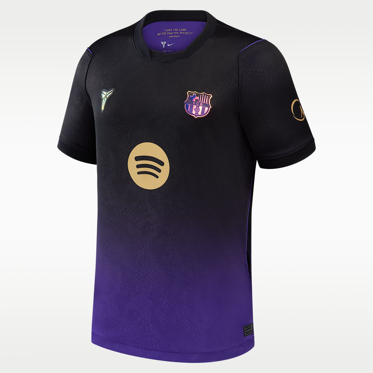Jersey de futbol Nike Dri-FIT del Barcelona visitante 2026/27 Stadium Kobe de Gavi para niños talla grande – Morado – vista 2