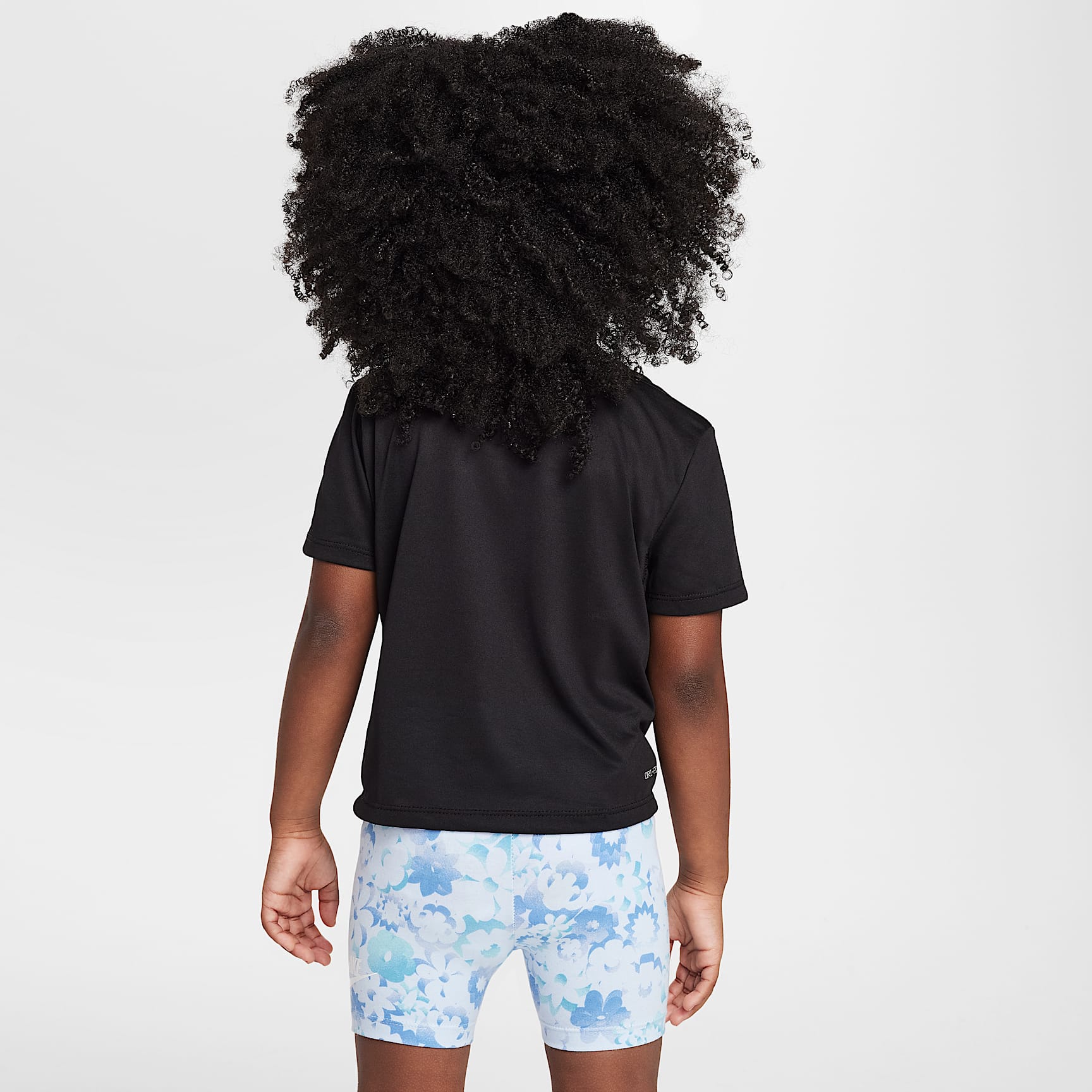 Playera Dri-FIT infantil Nike All Day Play – Negro – vista 2