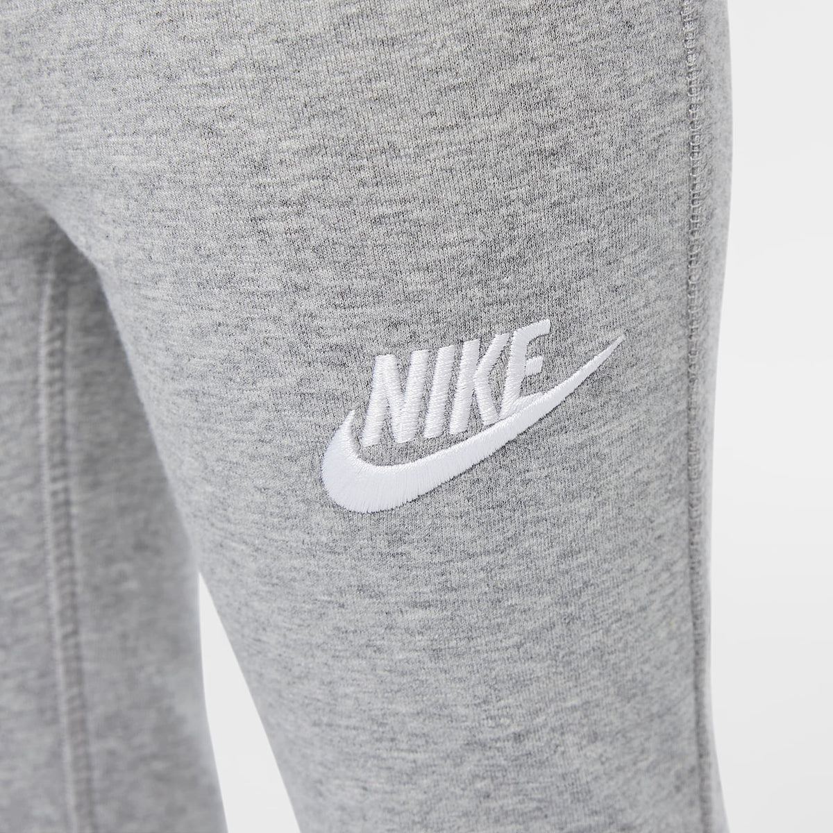Leggings acampanados Dri-FIT infantiles Nike – Gris oscuro jaspeado – vista 3