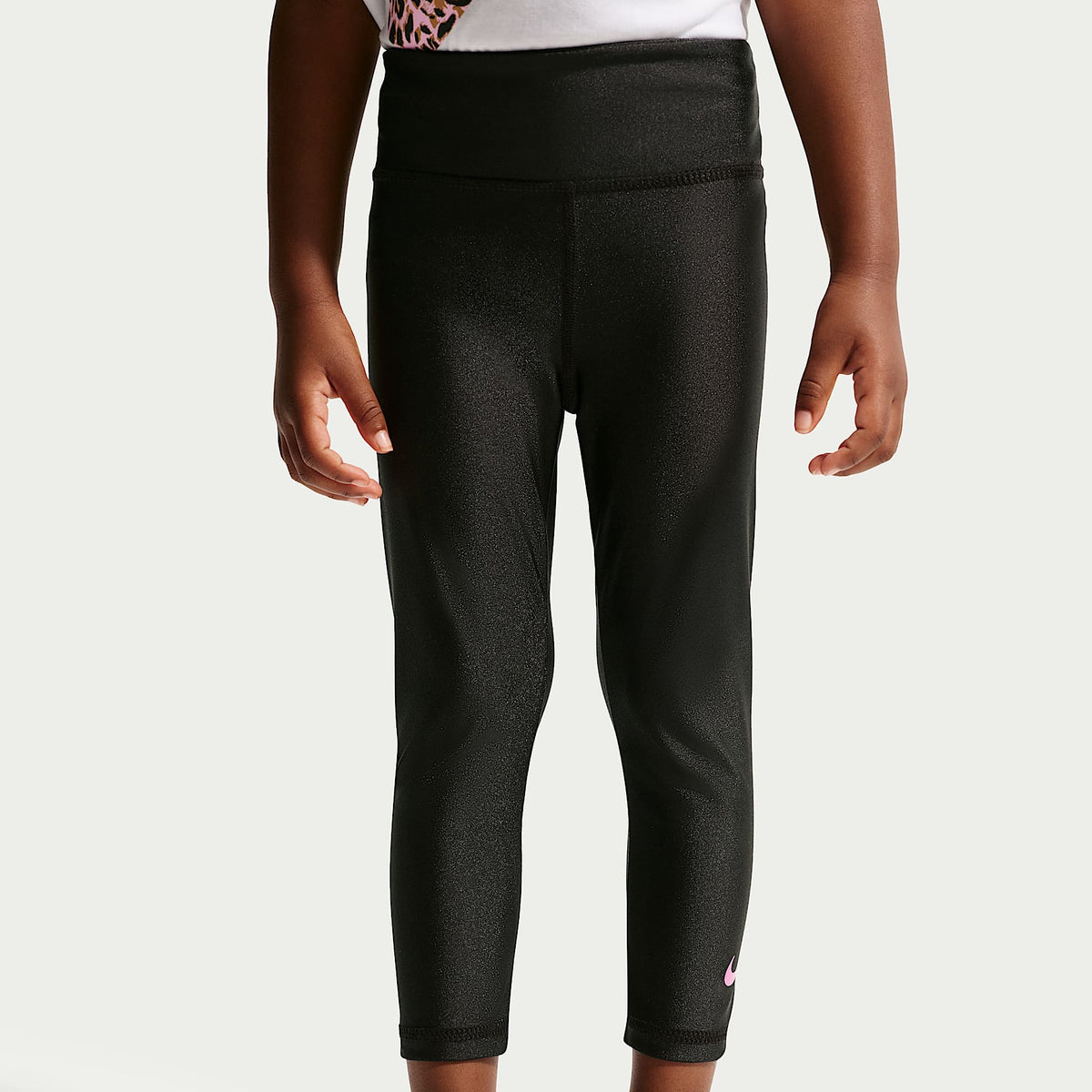 Leggings deportivos Shine infantil Nike – Negro – vista 2