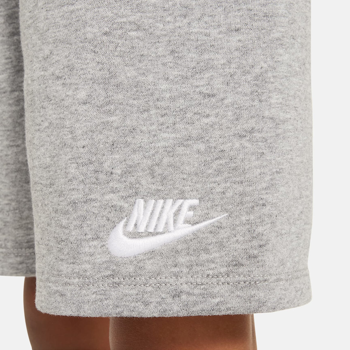 Conjunto de 2 piezas con shorts de tejido Knit Club para niños talla pequeña Nike – Gris oscuro jaspeado – vista 8