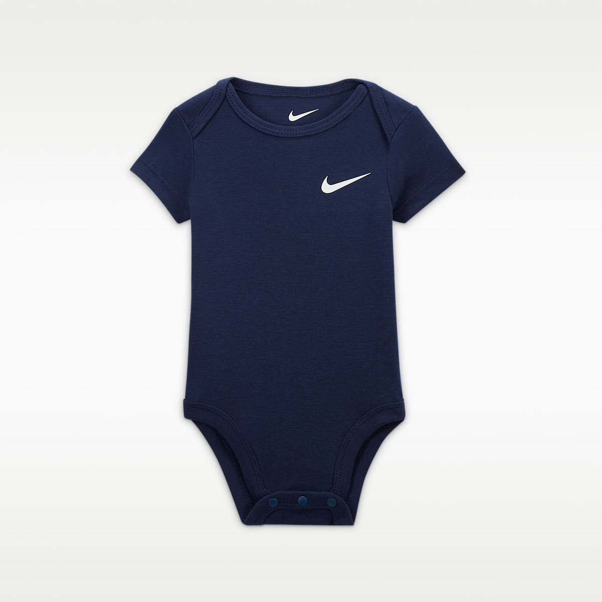 Monos para bebé (0 a 6 meses) (3 piezas) Nike Mini Me – Azul marino medianoche – vista 2