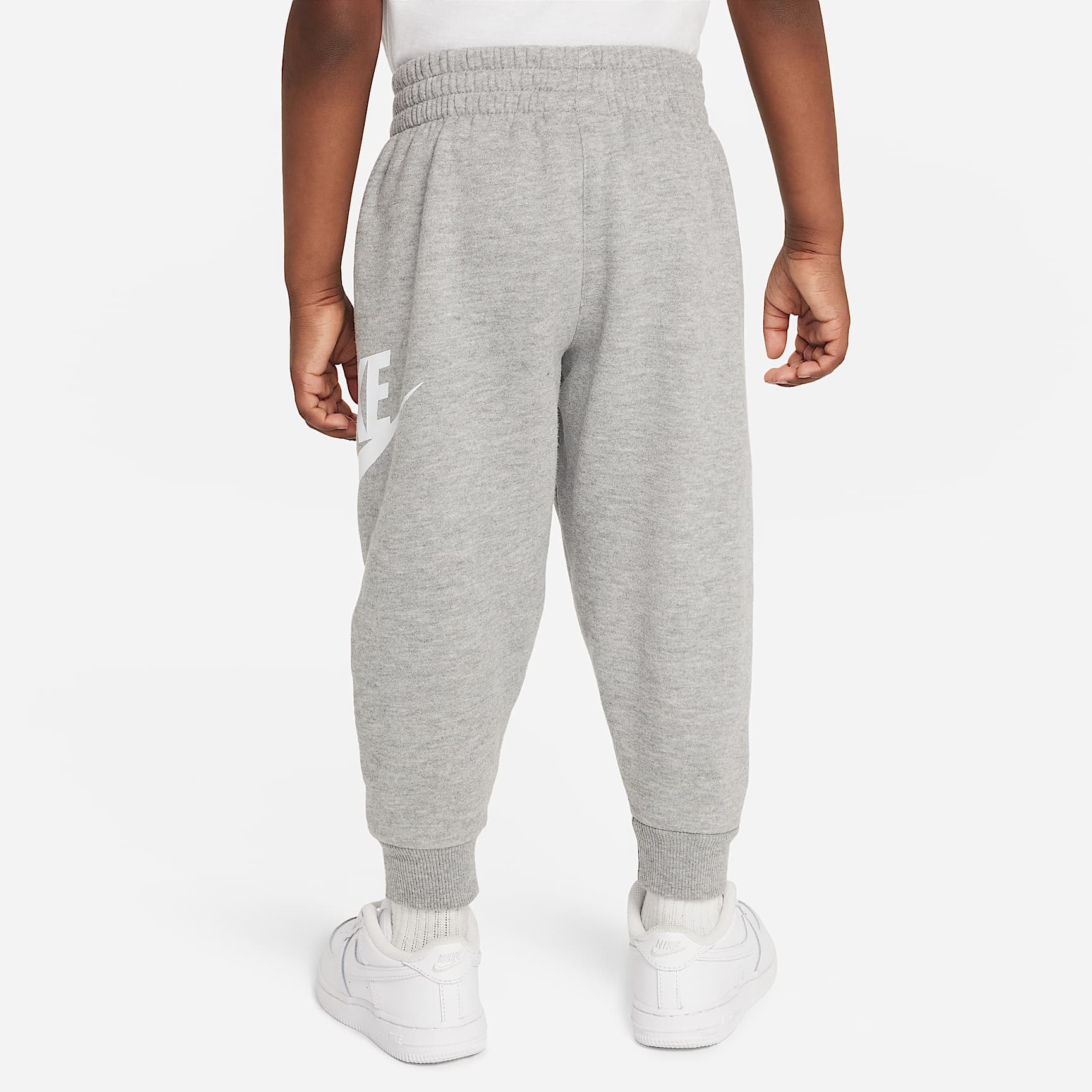 Joggers infantil Nike Sportswear Club Fleece – Gris oscuro jaspeado – vista 2