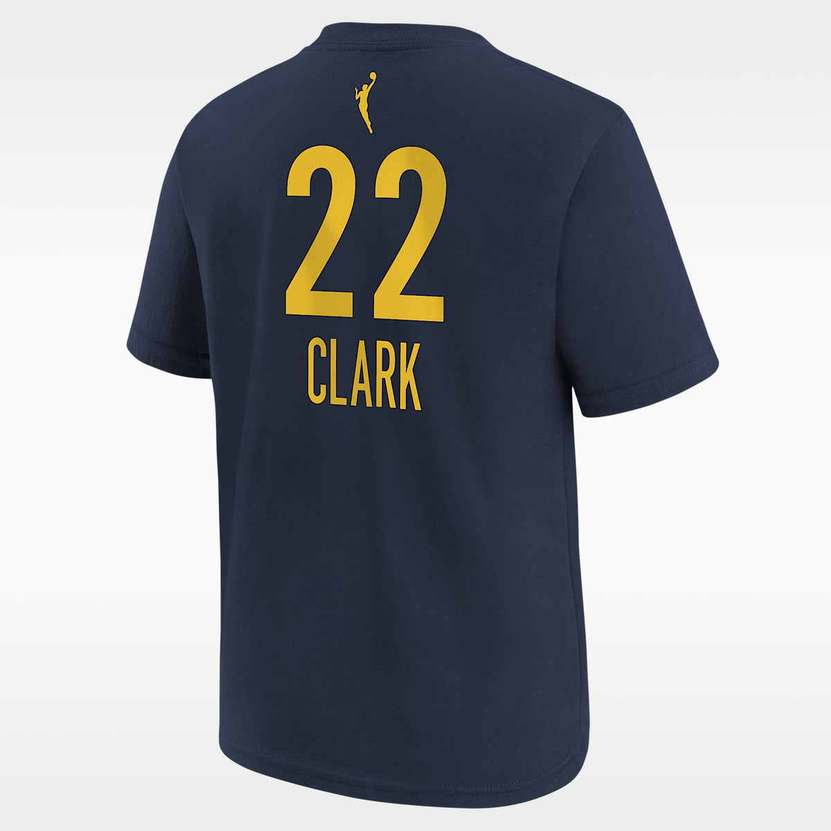 Playera Nike WNBA para niños talla grande Caitlin Clark Indiana Fever – Azul marino universitario – vista 2