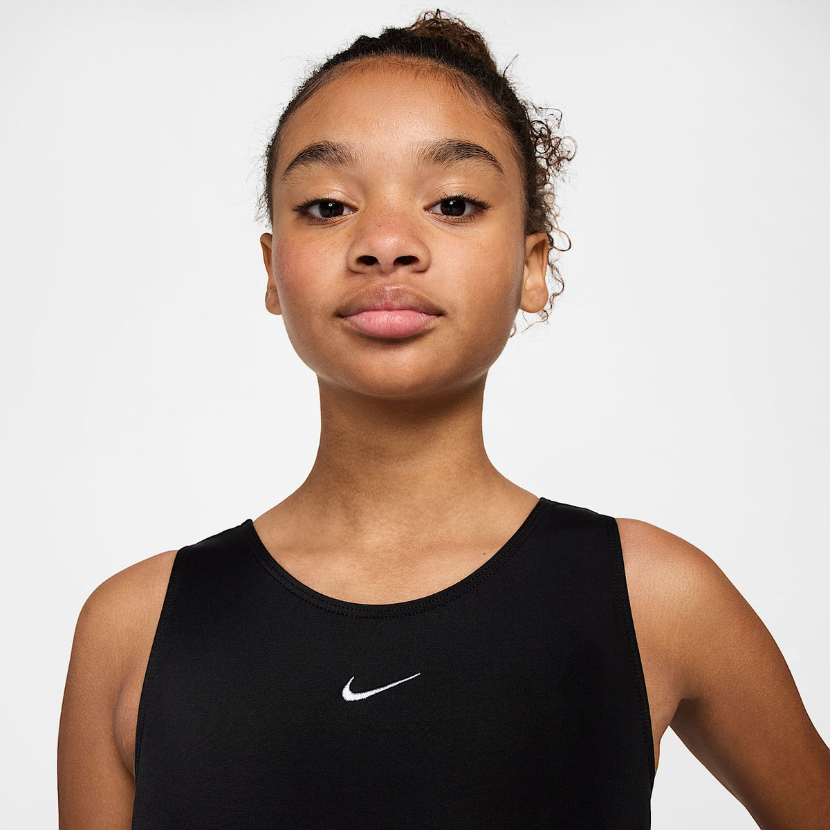 Leotardo de rendimiento básico para niños talla grande Nike Gymnastics – Negro – vista 3