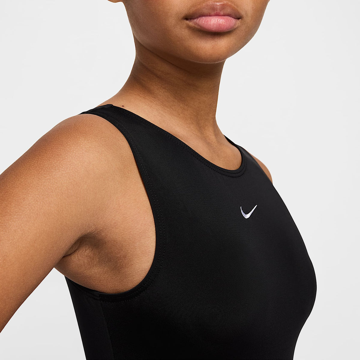 Leotardo de rendimiento básico para niños talla grande Nike Gymnastics – Negro – vista 5