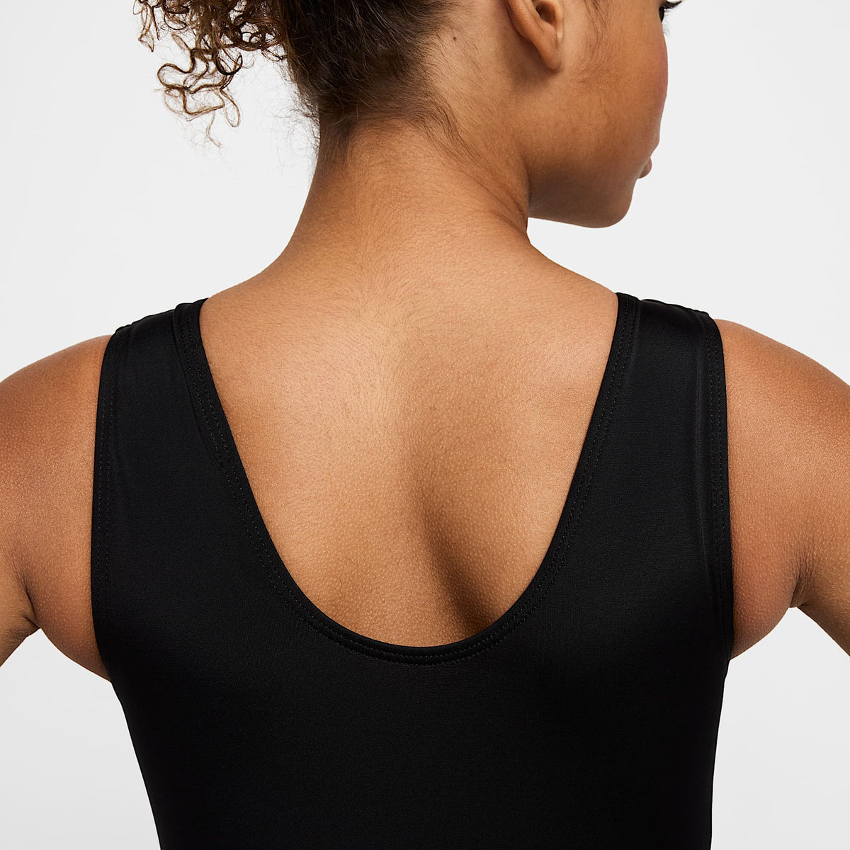 Leotardo de rendimiento básico para niños talla grande Nike Gymnastics – Negro – vista 6