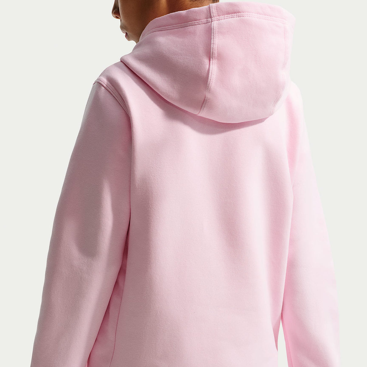 Sudadera con gorro sin cierre Cheer para para niños talla grande Nike – Espuma rosa/Rosa – vista 2