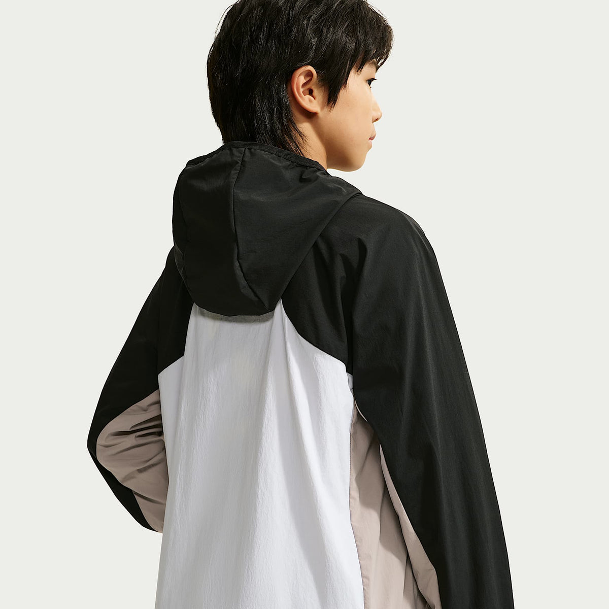 Chamarra Five Towers para niños talla grande ACG – Negro – vista 5