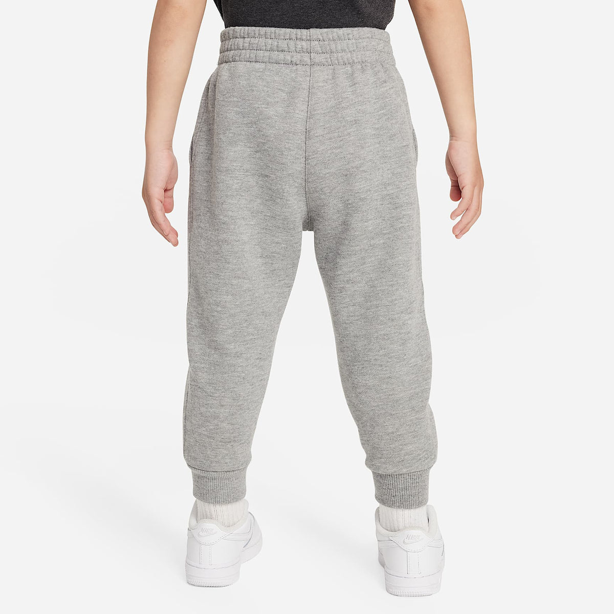 Joggers para niños talla pequeña Nike Sportswear Club Fleece – Gris oscuro jaspeado – vista 2